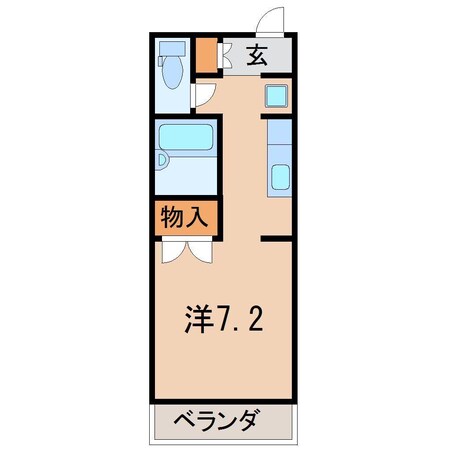 ボヌール・コート（方木田）の物件間取画像